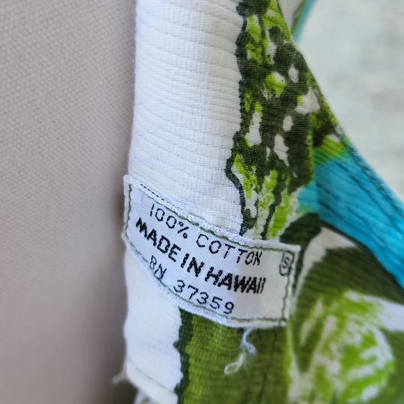 1970s Hawaiian Maxi dress - Picture 12 of 12